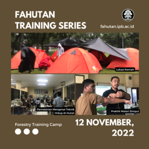 Read more about the article Mahasiswa Fahutan IPB University Belajar Teknik Bertahan Hidup di Hutan