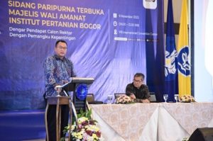 Read more about the article Prof Arif Satria Siap Pimpin IPB University Hadapi Krisis Pangan
