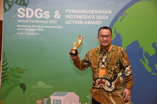 Read more about the article IPB University Raih Terbaik I Kategori Perguruan Tinggi di Penganugerahaan Indonesia’s SDGs Action Awards 2022